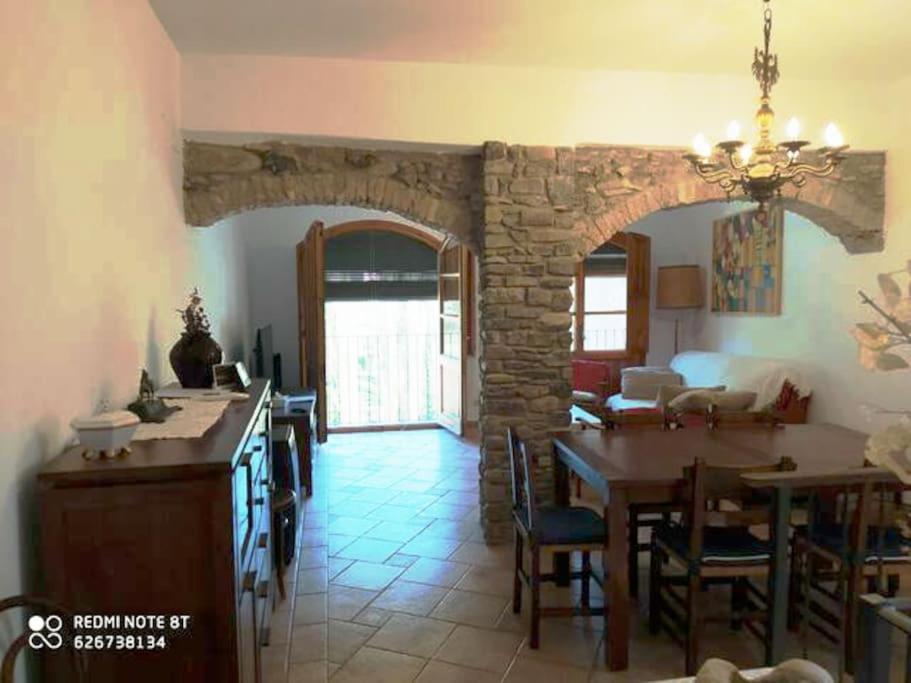 Casa Sobre Rio Noguera Pallaresa Gerri de la Sal Dış mekan fotoğraf
