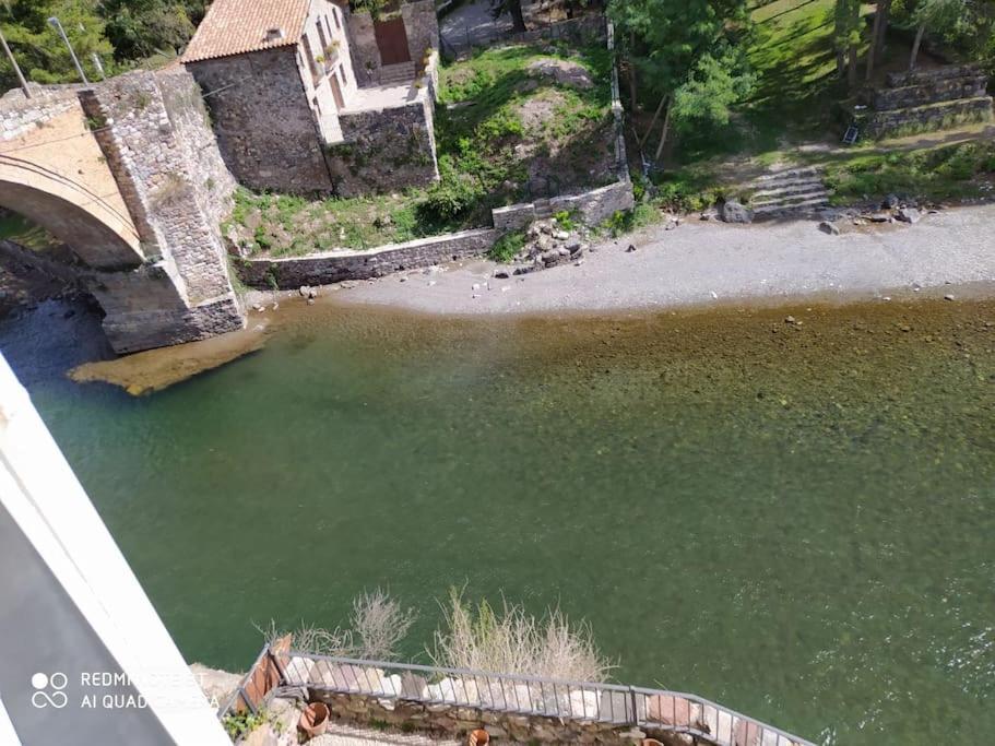 Casa Sobre Rio Noguera Pallaresa Gerri de la Sal Dış mekan fotoğraf